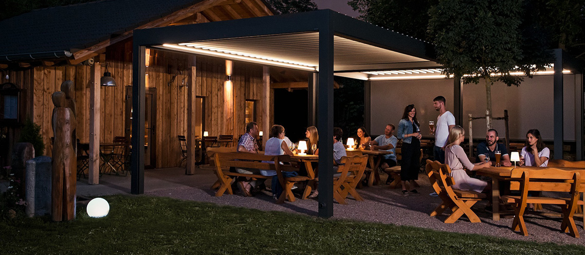Terrassendächer und Pergolen von Kurzbach Sonnenschutz
